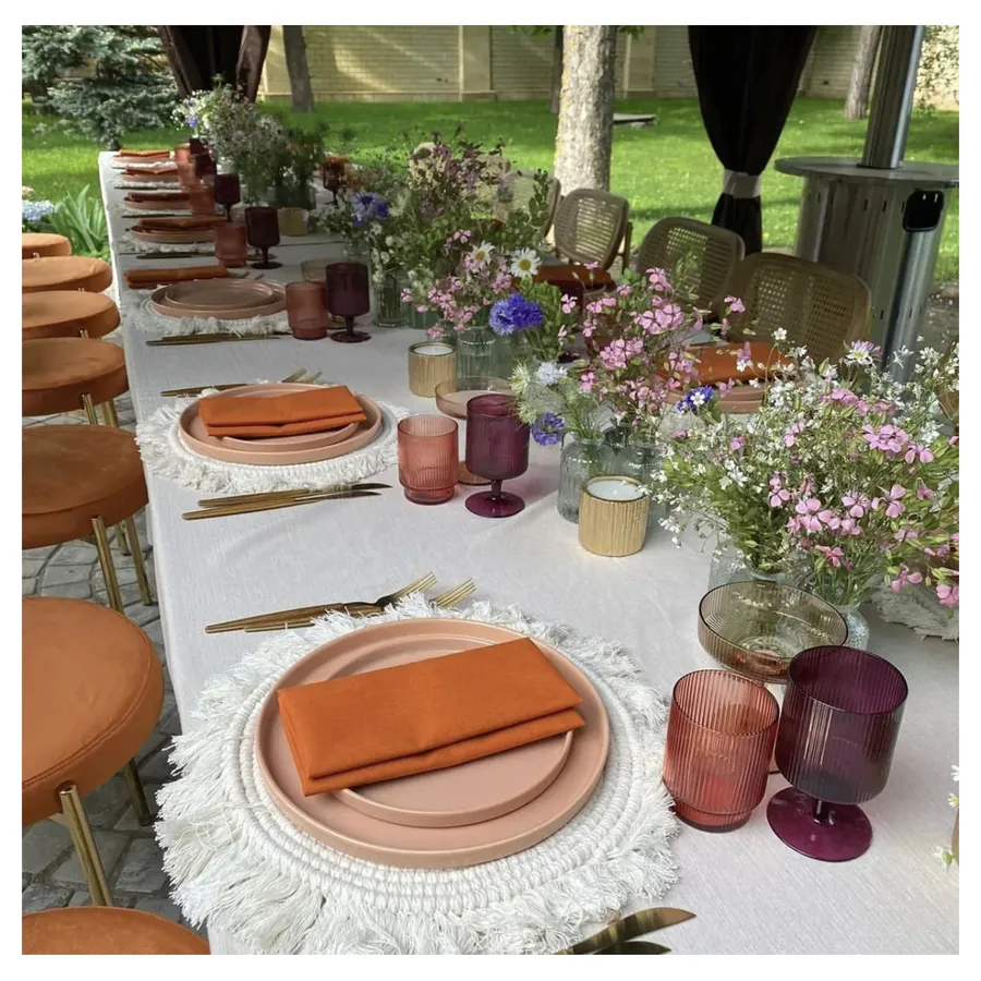 Подтарельник плетеный Macrame - Фото миниатюра 4