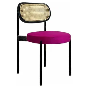 Стул Modern Black, Black Rotango + Inviting fuchsia - Фото 1