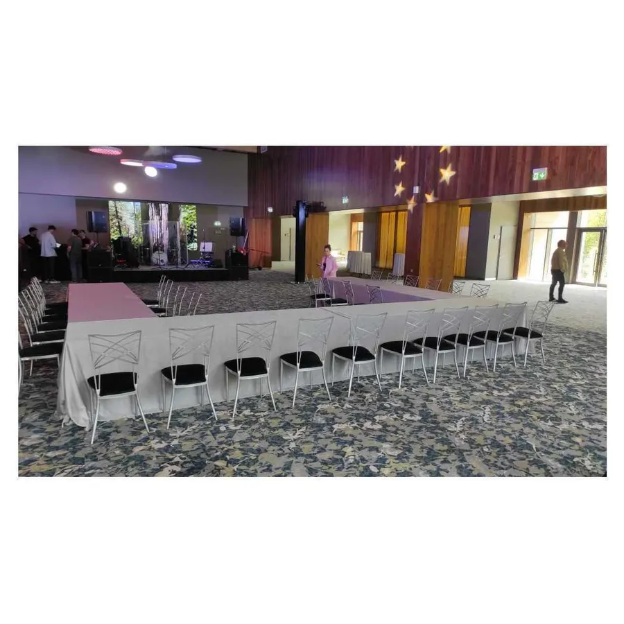 Стул Chameleon серебро (велюр), черный - Фото миниатюра 6