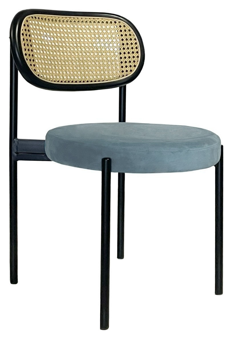 Стул Modern Black, Black Rotango + Something blue