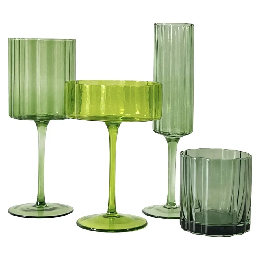 Сет бокалов Squash Этюд в зеленом - Фото основное 1