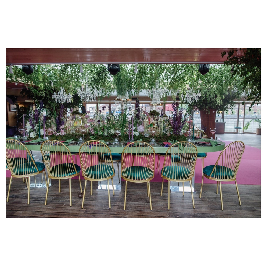 Стул Le soleil, велюр, изумрудный - Фото миниатюра 2