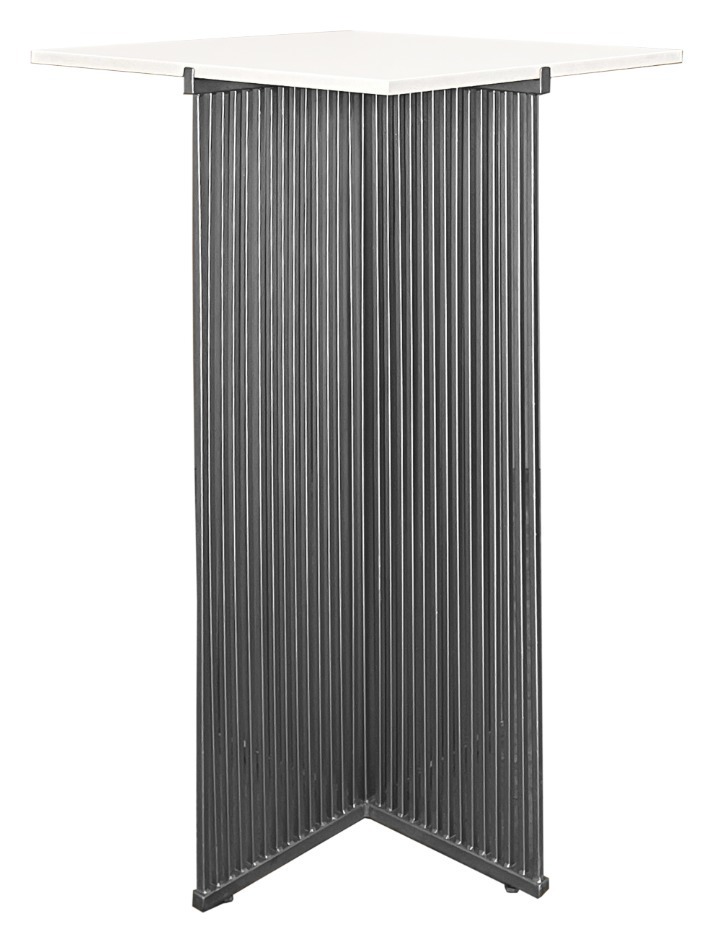 Коктейльный стол Shredder Silver Square