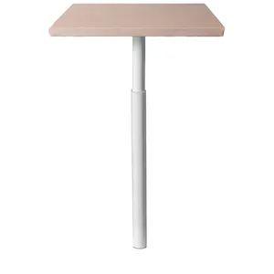 Стол коктейльный Twist Rectangle S, Кремовый бисквит (телескопические ноги) - Фото 2