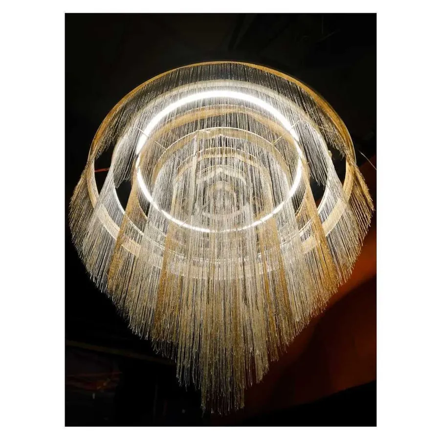 Люстра декоративная, с освещением - Фото миниатюра 5