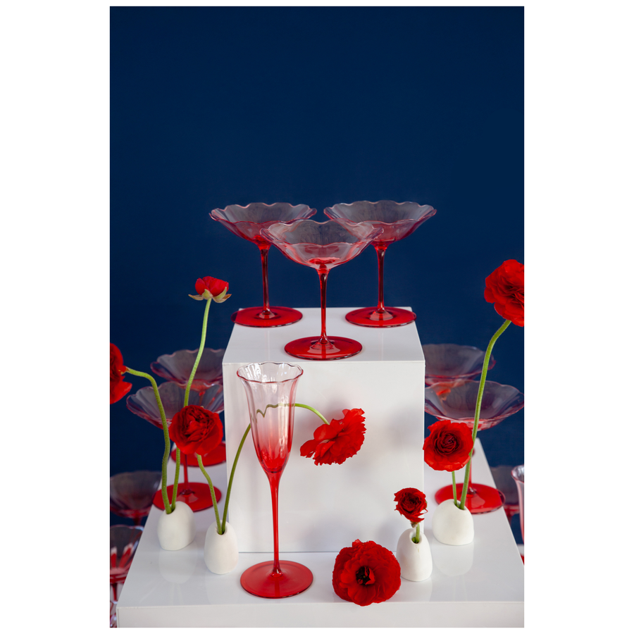 Сет бокалов Bloomie Poppy - Фото миниатюра 4