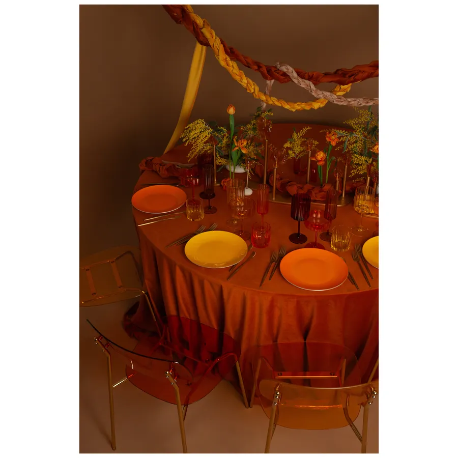 Стул Prism Gold, Заводной апельсин - Фото миниатюра 5