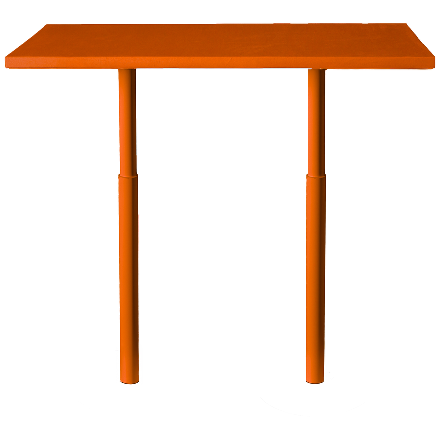 Стол коктейльный Twist Rectangle M, Тыквенный тарт (телескопические ноги) - Фото миниатюра 2