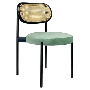 Стул Modern Black, Black Rotango + Mint