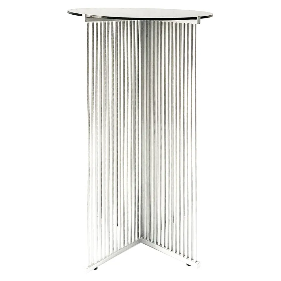 Коктейльный стол Shredder White c черной столешницей - Фото основное 1