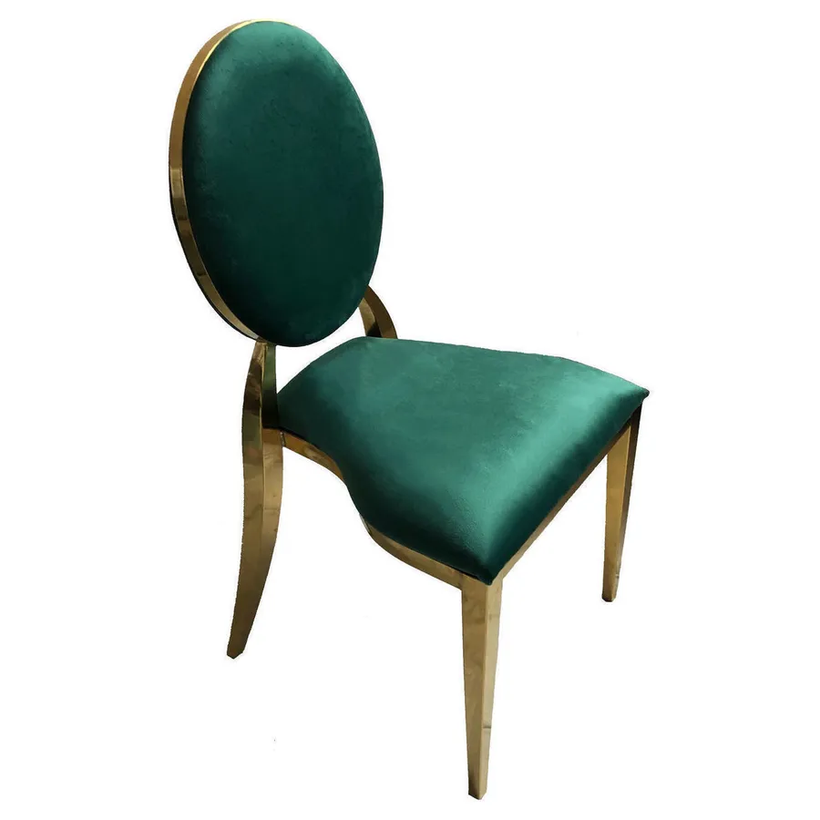 Стул Washington Gold, велюр изумрудный - Фото миниатюра 2