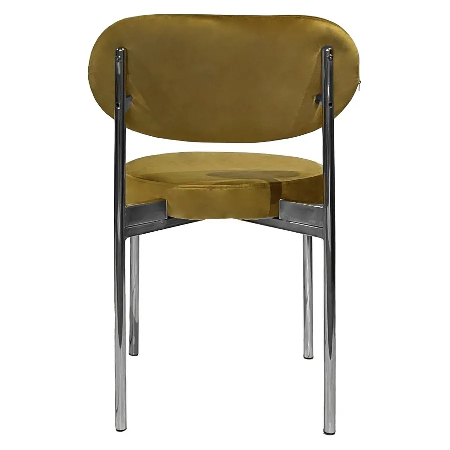 Стул Modern Silver, Golden Ocher - Фото миниатюра 4