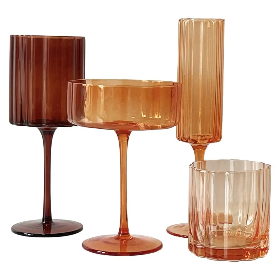 Сет бокалов Squash Этюд в оранжевом - Фото основное 1