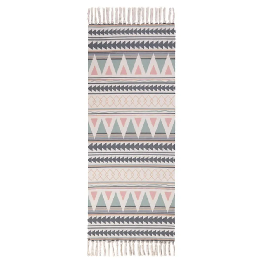 Коврик декоративный Boho Mint Pink