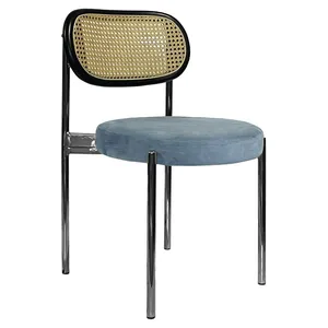 Стул Modern Silver, Black Rotango + Something blue