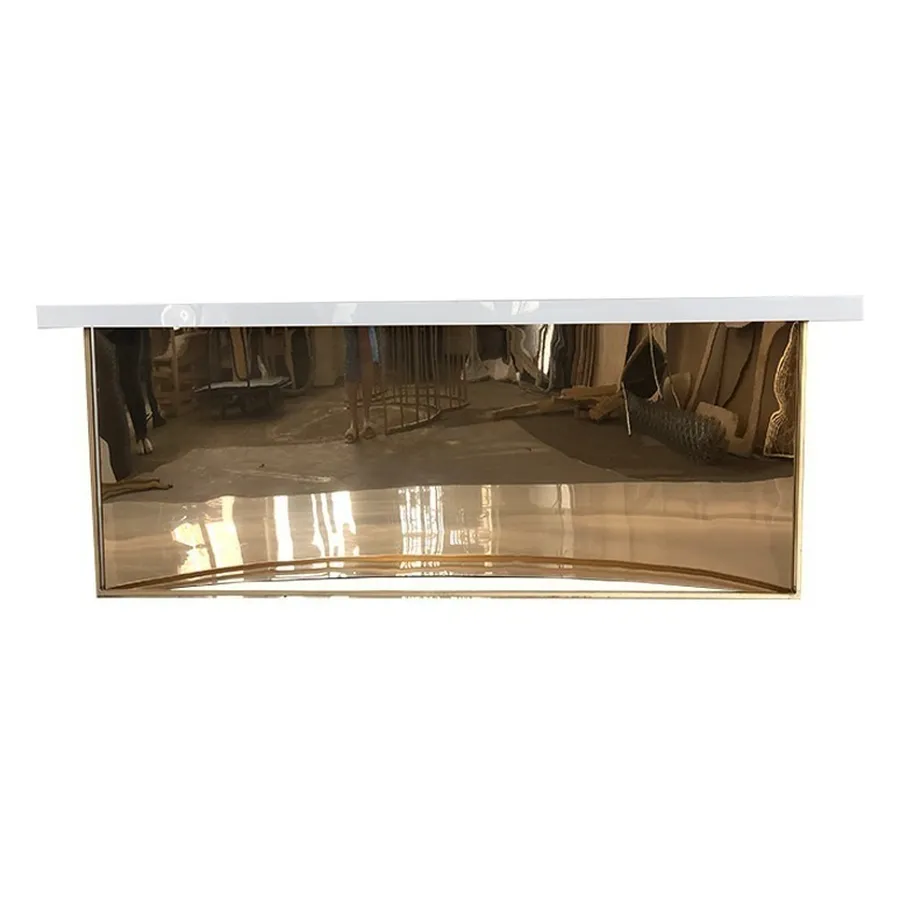 Стол-президиум Silver Glossy, серебро - Фото миниатюра 3