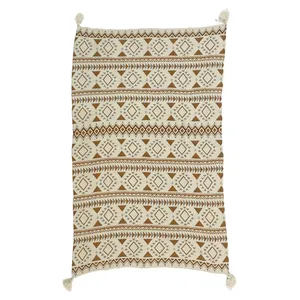 Покрывало декоративное Boho Brown Beige - Фото 1