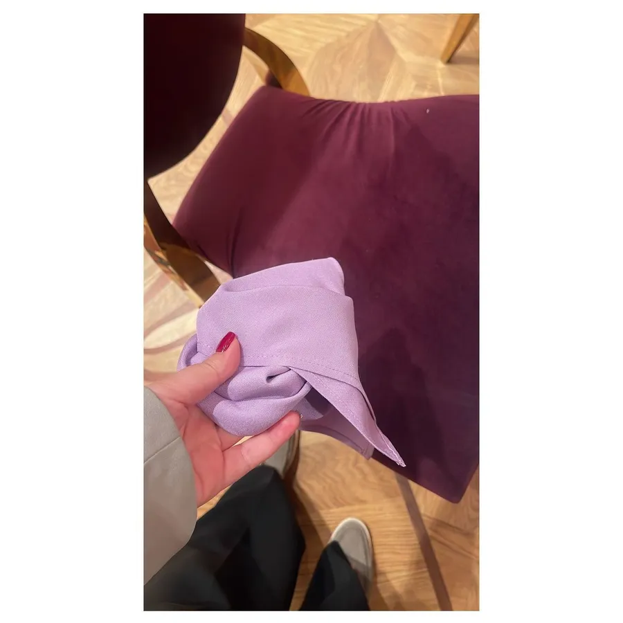 Стул Washington Gold, велюр сливовый - Фото миниатюра 4