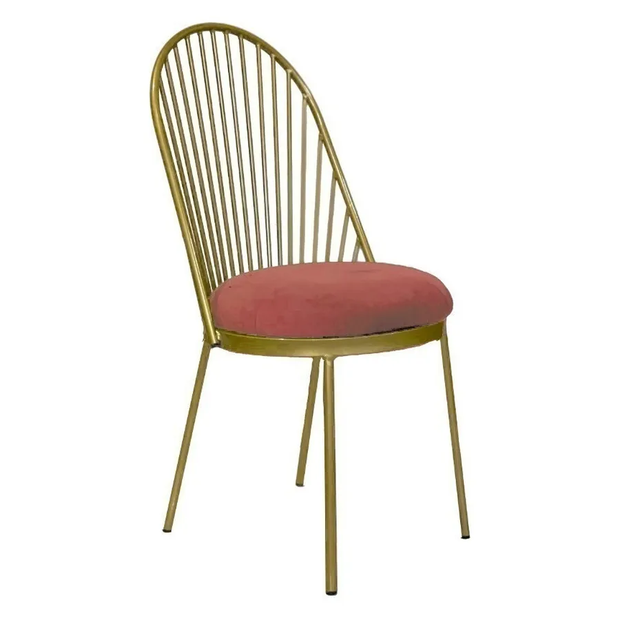 Стул Le soleil, велюр,терракотовый - Фото основное 1