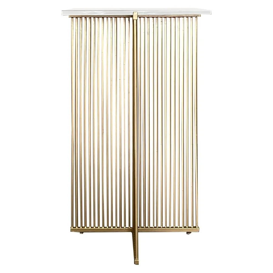 Коктейльный стол Shredder Gold Square - Фото миниатюра 2