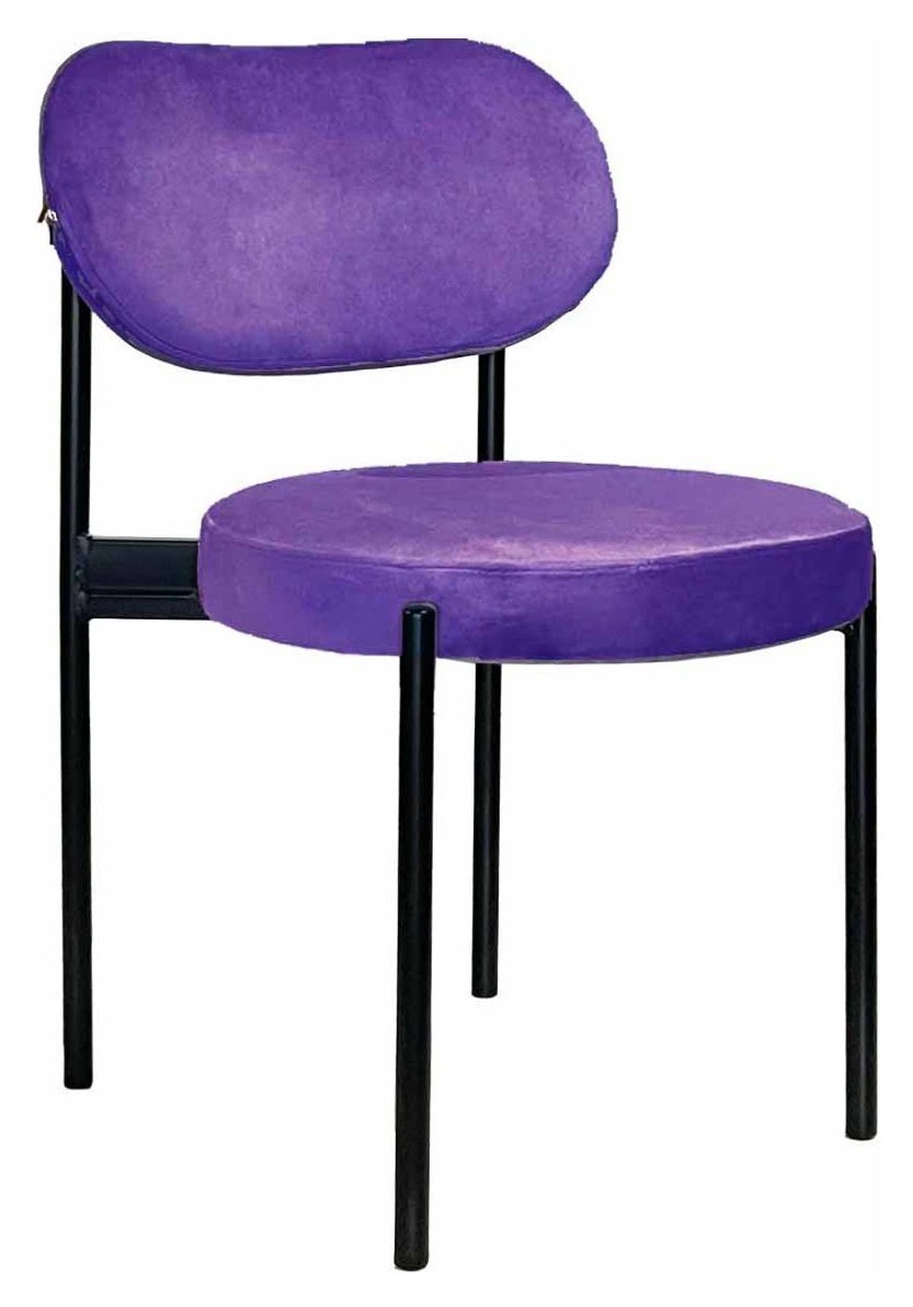 Стул Modern Black, Mysterious purple
