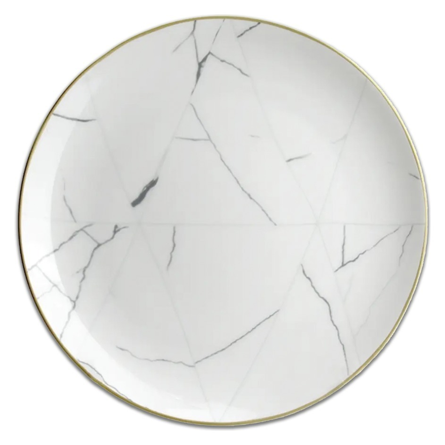 Тарелка мраморная Marble, 26,7см