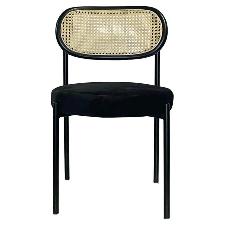 Стул Modern Black, Black Rotango + Total Black - Фото миниатюра 2