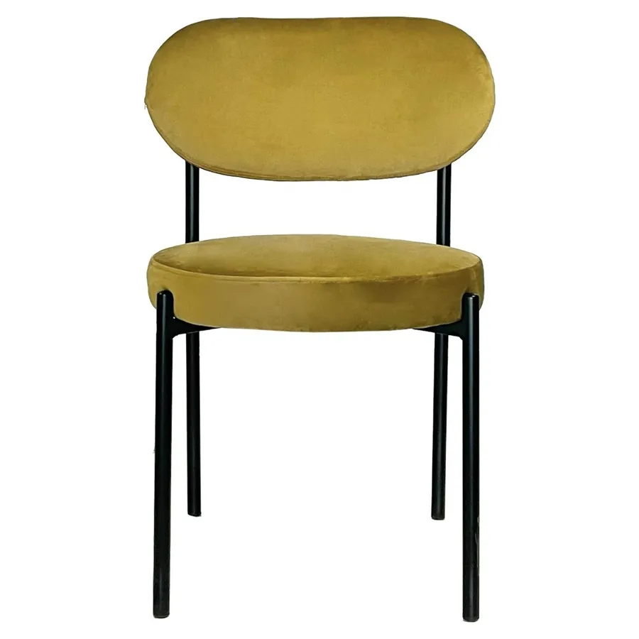 Стул Modern Black, Golden Ocher - Фото миниатюра 2
