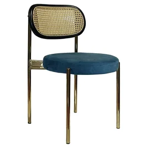 Стул Modern Gold, Black Rotango + Teal