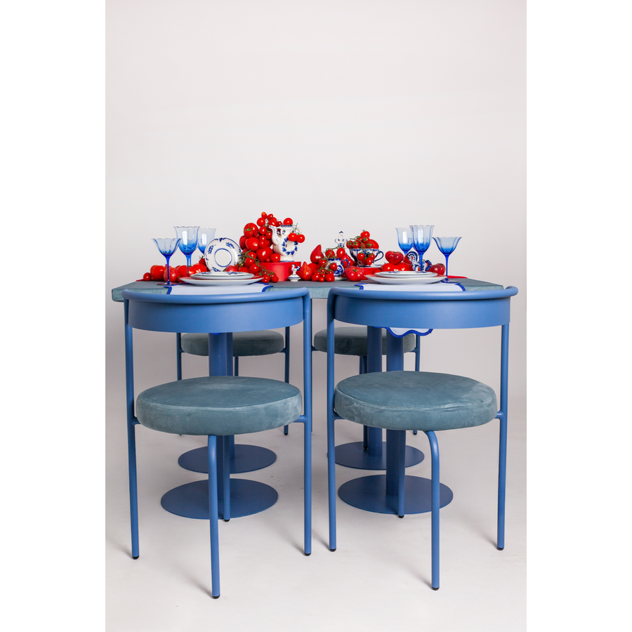 Стул Colorie, Черничный йогурт + Something Blue - Фото миниатюра 6