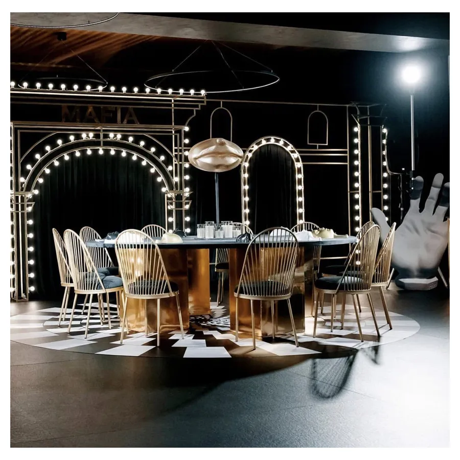 Стул Le soleil, велюр, черный - Фото миниатюра 3