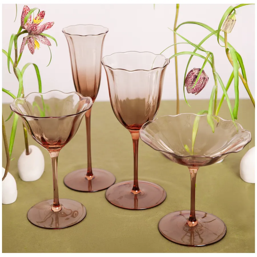 Сет бокалов Bloomie Osteospermum - Фото миниатюра 2