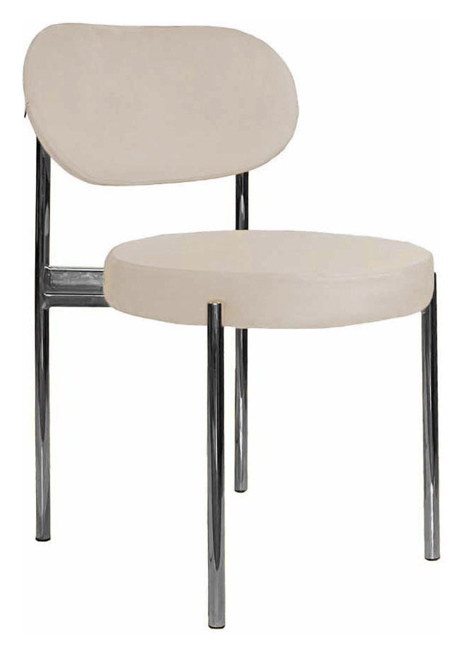 Стул Modern Silver, Cream Bisquit