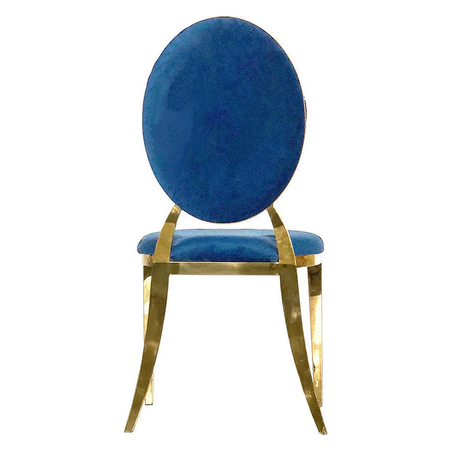 Стул Washington Gold, велюр сапфировый - Фото миниатюра 2