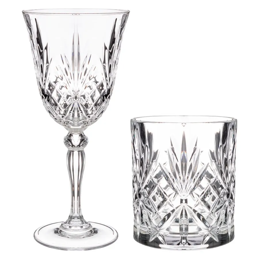 Сет бокалов Nocturne винный+стакан - Фото основное 1