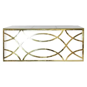 Стол-президиум Nautilus Rectangle Screen2 с матовым стеклом - Фото 1
