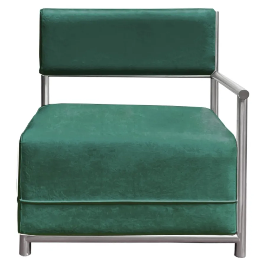 Диван Vice Versa Square Right, Emerald - Фото основное 1