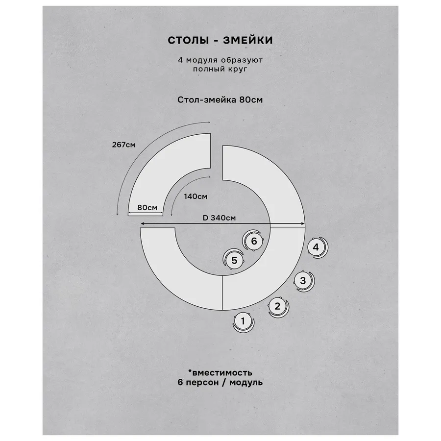 Стол Змейка-80 Gold + печать на столешницу Print Etc. - Фото миниатюра 2