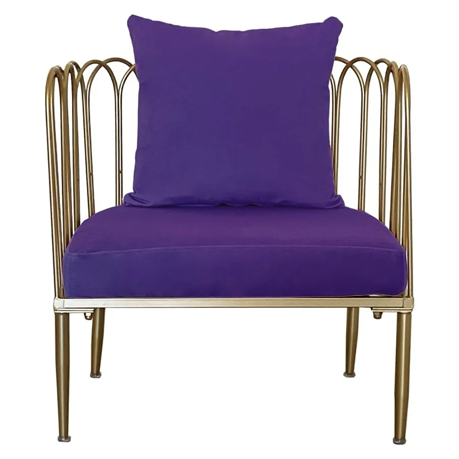 Кресло Сквош Таинственный фиолетовый - Фото миниатюра 1