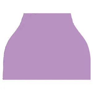 Подушка стула Хамелеон (велюр), сиреневая