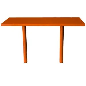 Стол коктейльный Twist Rectangle M, Тыквенный тарт (телескопические ноги) - Фото 4