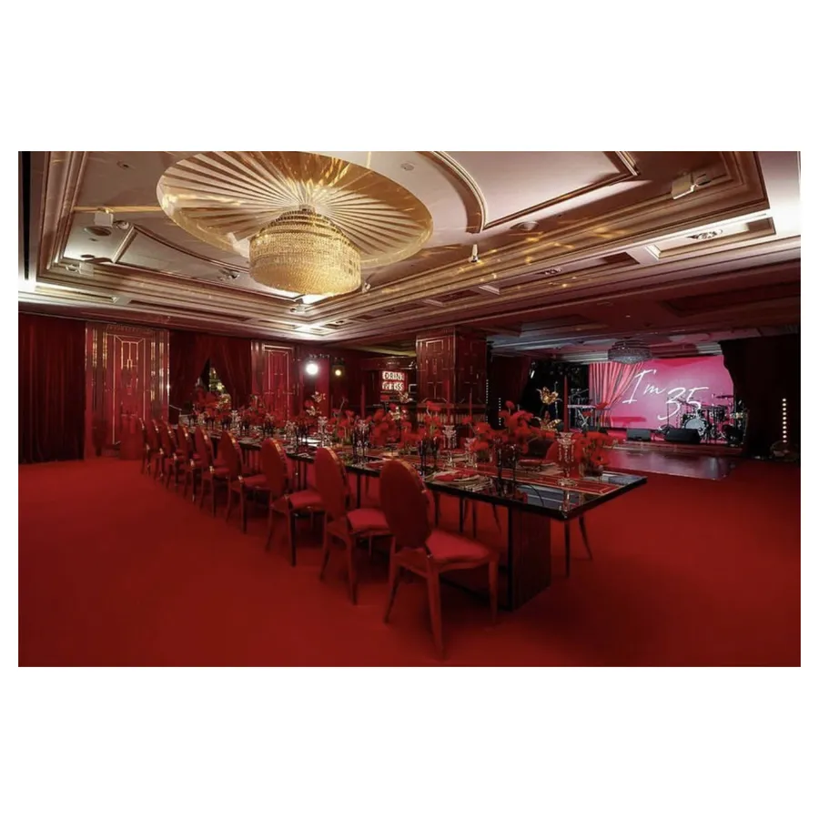 Стул Washington Gold, велюр малиновый/красный - Фото миниатюра 6