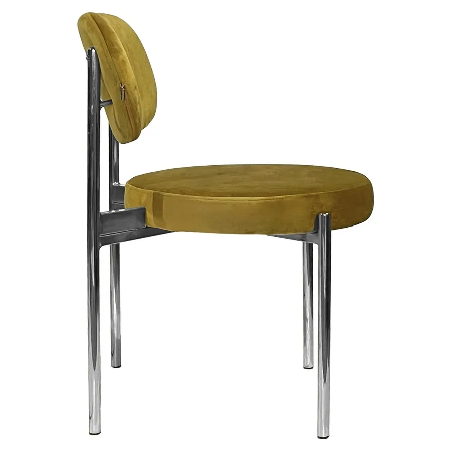 Стул Modern Silver, Golden Ocher - Фото миниатюра 3
