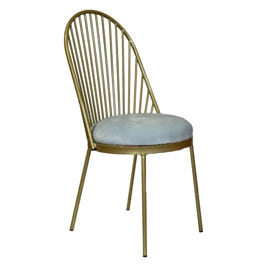 Стул Le Soleil, велюр, нежно-голубой - Фото основное 1