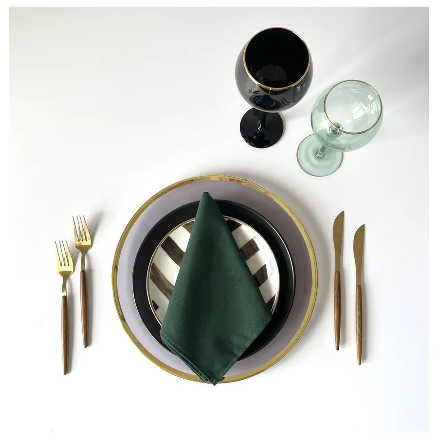 Столовые приборы Goa Woody, сет 4 предмета - Фото миниатюра 2