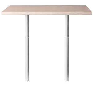 Стол коктейльный Rectangle M Twist, Кремовый бисквит (телескопические ноги) - Фото 2