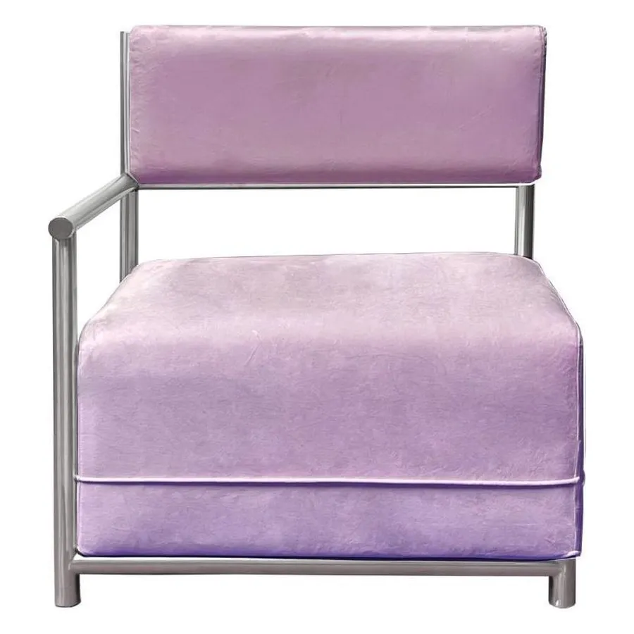 Диван Vice Versa Square Left, Pale Orchid - Фото основное 1