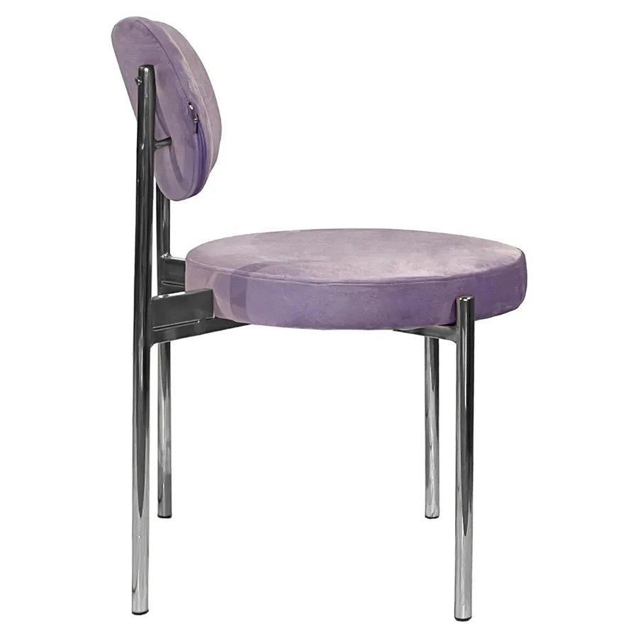 Стул Modern Silver, Pale Orchid - Фото миниатюра 3