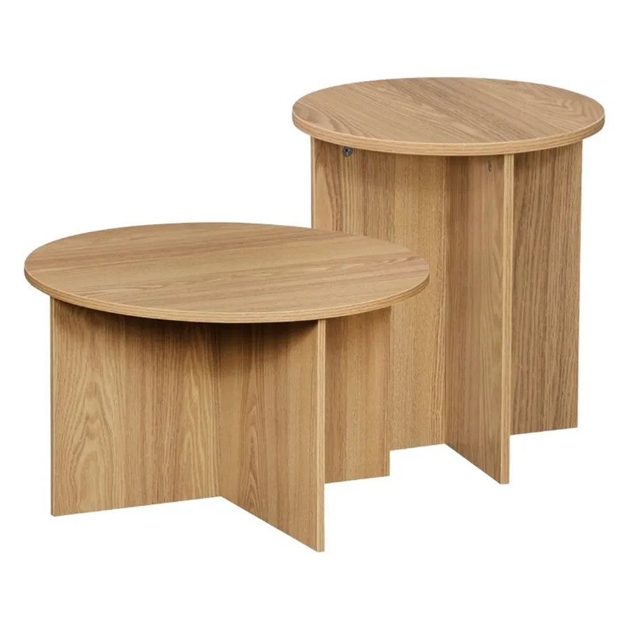 Сет столиков Wood You Know S и M - Фото миниатюра 1