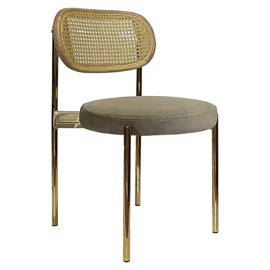 Стул Modern Gold, Natural Rotango + Coco - Фото миниатюра 1